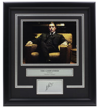 Al Pacino Framed 8x10 The Godfather Chair Photo w/ Laser Engraved Signature - £76.71 GBP