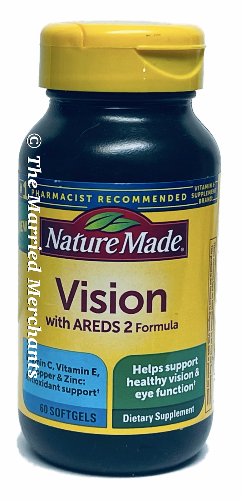 Nature Made Vision with AREDS 2 Formula 60 softgels 1/2025 FRESH!! - $17.99