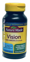 Nature Made Vision with AREDS 2 Formula 60 softgels 1/2025 FRESH!! - £11.70 GBP