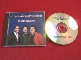 Little Joe Rocky &amp; Johnny Family Reunion 1990 12 Trk Cd Tejano TEX-MEX Cumbia Nm - £11.67 GBP