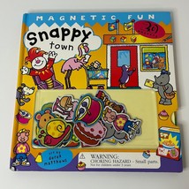 Snappy Town: A Magnetic Fun Book 17 Magnets Play Board book By Steer, Du... - $13.98