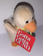 Gotta Getta Gund Mini 3&quot; Duck Chick SPRINGTIME FRIENDS Vintage - £6.21 GBP