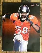 Von Miller Full Size Poster 2012 Verizon Denver Broncos LB-28x22&quot; - £18.67 GBP