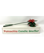Vintage Department 56 Poinsettia Candle Snuffer - €13,75 EUR
