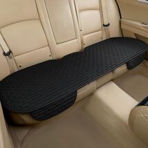 Breathable Back Seat Cushion Pad - Black Auto Seat Cover with Easy Insta... - $65.29