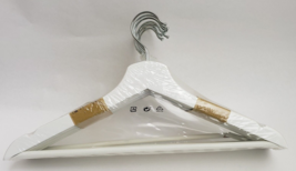 IKEA BUMERANG Solid Wood Hangers Set of 8 White Designer Nike Karlsson - £18.22 GBP