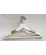 IKEA BUMERANG Solid Wood Hangers Set of 8 White Designer Nike Karlsson - £17.84 GBP