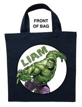 Incredible Hulk Trick or Treat Bag, Personalized Incredible Hulk Hallowe... - £12.62 GBP+