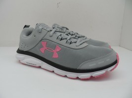 Under Armour Women&#39;s Charged Assert 8 Running Shoes Mod Gray/White 6M - $56.99