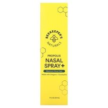 Beekeepers Naturals Propolis Plus Nasal Spray, 1 Fl oz EXP 10/2027 - $9.89
