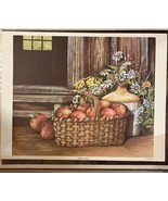 Vintage 1983 Artwork APPLE CIDER 17X22 by Suzanne Brymer Hand-signed Lim... - $3,195.39 MXN