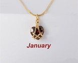 Castle necklace heart for women birthstone heart pendant anima jewelry cute kawaii thumb155 crop