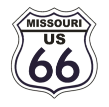 5&quot; missouri route 66 bumper sticker decal usa made - £20.15 GBP