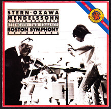 Isaac Stern &amp; BSO Seiji Ozawa CD Made in Japan - Mendelssohn / Beethoven - £9.67 GBP
