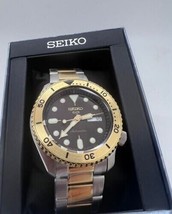 Seiko 5 Five Sport Automatic Two Tone SRPK24J8 Made In Japan (Fedex 2 Day) - £313.55 GBP