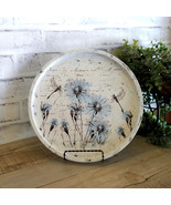Dragonfly Decor Chippy White Paint Decor Dragonfly Jewelry Tray Vanity O... - $760.30 MXN