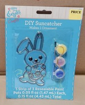 Suncatcher Ornament 4&quot; x 3&quot; DIY Bunny Easter With 3 Paints NIB 262M - £1.98 GBP