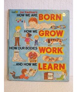 Vintage Born, Grow, Work, Learn book - $25.00