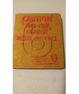 Accucut 4&quot; wooden die cut #6 &amp; 9 SAME BLOCK - $40.77 CAD