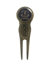 EVERTON FC DIVOT TOOL AND MAGNETIC GOLF BALL MARKER. OLD STYLE - £22.12 GBP
