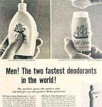 1958 Old Spice Stick & Spray Advertisement Life Magazine Shulton Hygiene... - €9,66 EUR 1958 Old Spice Stick & Spray Advertisement Life Magazine Shulton Hygiene... - €9,66 EUR