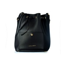 Women&#39;s Handbag Laura Ashley SCA-NOIR Black 26 x 32 x 12 cm (S0368595) - £112.96 GBP