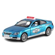 Blue 1:32 BMW M6 Taxxi Alloy Car Toy Diecast Metal Model Toys - $22.99