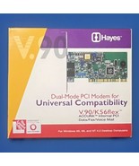 Hayes 56k Modem Dual-Mode V.90/k56flex Accura Internal PCI Lucent - Tested - $44.30 CAD