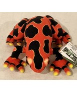 Reptile Adventure Orange And Black Poison Dart Ford 9" Plush New With Tags - $14.84