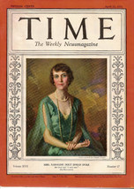 Time Magazine April 27, 1931  Nanaline Holt Inman Duke - £14.93 GBP