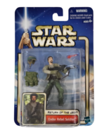 2002 Hasbro Star Wars Return of The Jedi Collection 2 Endor Rebel Soldie... - $17.08 CAD