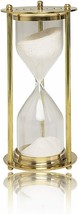 Sand Timer Hourglass Brass Nautical Maritime Hour Glass Vintage Sand Tim... - $40.97