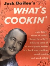 1949 Jack Baileys What&#39;s Cookin&#39; Signé Par Couverture Rigide Livre de Re... - £14.94 GBP