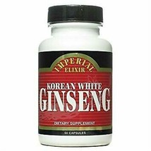 Imperial Elixir Korean White Ginseng, 500 Mg, 50 Count - £15.51 GBP