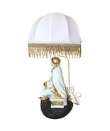 Vintage Harlequin Table Lamp – Capodimonte, Limoges Swarovski and 24K Gold - £3,133.79 GBP