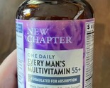 New Chapter Every Man&#39;s One Daily 55+ Multivitamin Tablets 72 Tabs Exp 8... - £30.03 GBP
