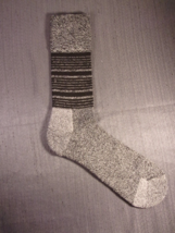 Dr. Scholls 1 PAIR Diabetes Advanced Relief Casual Crew Socks 7-12 GRAY ... - £12.91 GBP