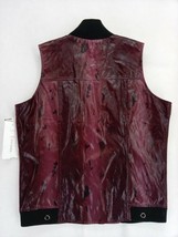 Erin London Size Medium Women&#39;s Synthetic Snake Skin Pattern Vest Jacket - £11.28 GBP