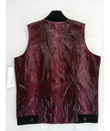 Erin London Size Medium Women&#39;s Synthetic Snake Skin Pattern Vest Jacket - £11.36 GBP