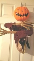 Nightmare Before Christmas 6Ft Poseable Hanging Jack Skellington Pumpkin... - $59.99
