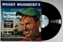 Woody Woodbury - Concert in Comedy (1961) Vinyl LP •PLAY-GRADED•  - $9.61