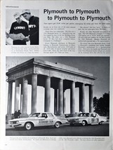 Plymouth to Plymouth Economy Run-1961 Vintage Print Ad - $160.35 MXN