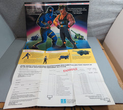 G. I. Joe ARAH Call to A.C.T.I.O.N. Order Form 1987 Mini Poster Slaughter - £10.45 GBP