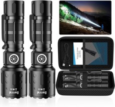 Rechargeable Flashlights 20,000 High Lumens, 1500M Long Throw Super Brig... - £35.04 GBP