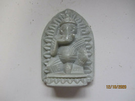 Vintage Carved Softstone Thai Hindu God Ganesha Elephant Head - £7.81 GBP