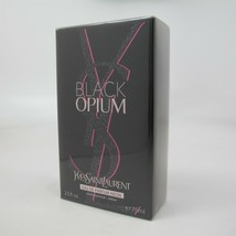 Opium Black By Yves Saint Laurent 75 ml/2.5 Oz Eau De Parfum Neon Spray Nib - £82.17 GBP
