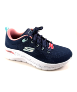 Skechers 150320 Arch Fit Navy/Mint Lace Up Fashion Sneaker - $138.75 CAD