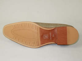 Men's Giovanni Shoes High Quality Leather/Fabric Cap Toe REED Natural Tan image 8