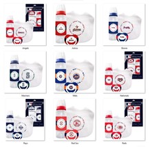 MLB Baby Gift Set Bottle Bib Pacifier by baby fanatic -Select- Team Below - £15.49 GBP+