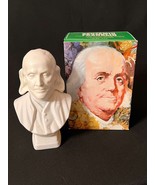 Avon Benjamin Franklin Bust After Shave Decanter NIB NOS - $13.56 CAD